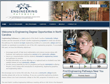 Tablet Screenshot of ncengineeringpathways.org